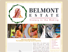 Tablet Screenshot of belmontestate.net